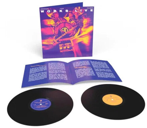 Emerson, Lake & Palmer - Works Live, Canada 1977 (NEW LINER NOTES VINYL 2xLP BMG 2026) | NEW Mint (M) Mint (M) - ROCK/CLASSIC *NEW*