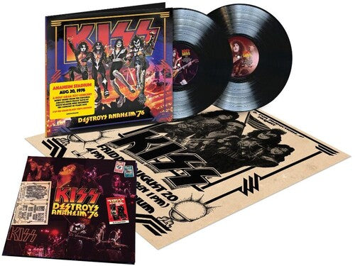 Kiss - (PRESALE 8/21/26) KISS Destroys Anaheim '76 (180G VINYL 2xLP UME 2026) | NEW - ROCK/CLASSIC *NEW*