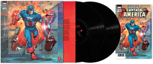 The Rolling Stones - Foreign Tongues + Marvel Comic- CAPTAIN AMERICA (BLACK VINYL 2xLP) | NEW Mint (M) Mint (M) - ROCK/CLASSIC *SEALED*