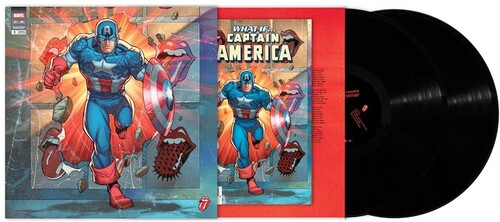 The Rolling Stones - Foreign Tongues + Marvel Comic- CAPTAIN AMERICA (BLACK VINYL 2xLP)*LIGHT CREASE* | NEW Mint (M) Excellent+ (EX+) - ROCK/CLASSIC *SEALED*