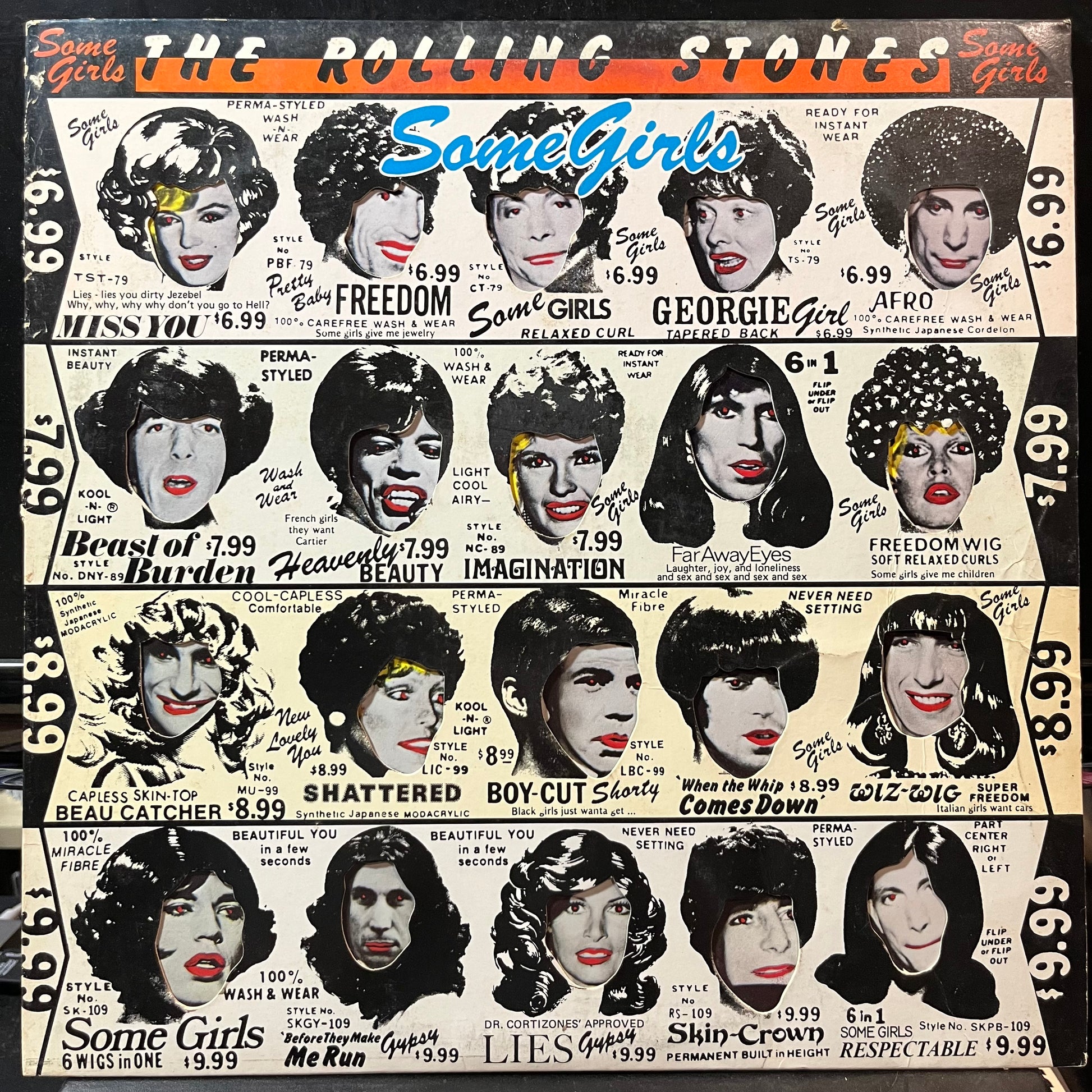 The Rolling Stones - Some Girls (VINYL LP ROLLING STONES COC 39108 1978) | Excellent+ (EX+) Excellent+ (EX+) - ROCK/CLASSIC / USED *EXCELLENT+*