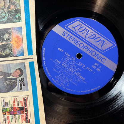 The Rolling Stones - Get Yer Ya-Ya's Out! - The Rolling Stones In Concert (VINYL LP LONDON NPS-5 1970) | Excellent+ (EX+) Very Good Plus (VG+) - ROCK/CLASSIC / USED *EXCELLENT+*