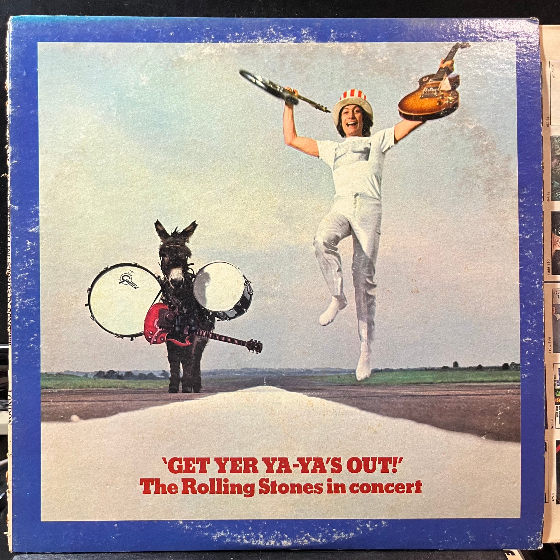 The Rolling Stones - Get Yer Ya-Ya's Out! - The Rolling Stones In Concert (VINYL LP LONDON NPS-5 1970) | Excellent+ (EX+) Very Good Plus (VG+) - ROCK/CLASSIC / USED *EXCELLENT+*