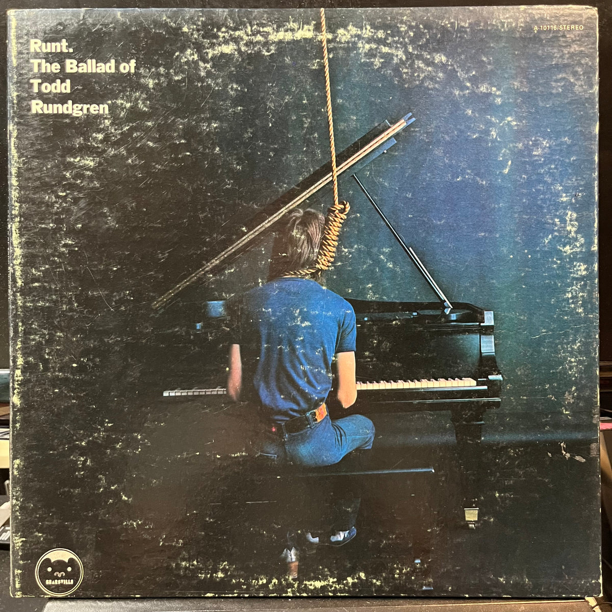 Runt - Runt. The Ballad Of Todd Rundgren (VINYL LP BEARSVILLE A10116 1971) | Excellent+ (EX+) Very Good (VG) - ROCK/CLASSIC / USED *EXCELLENT+*