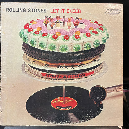 Rolling Stones - Let It Bleed (VINYL LP LONDON NPS - 4 1969) | Excellent (EX) Very Good (VG) - ROCK/CLASSIC / USED *EXCELLENT*