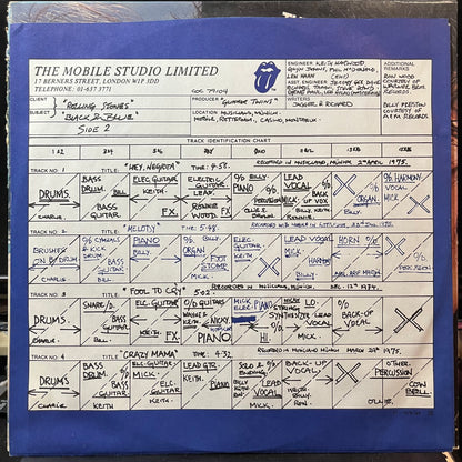 The Rolling Stones - Black And Blue (VINYL LP ROLLING STONES COC 79104 1976) | Near Mint (NM or M-) Excellent (EX) - ROCK/CLASSIC / USED *NEAR MINT*