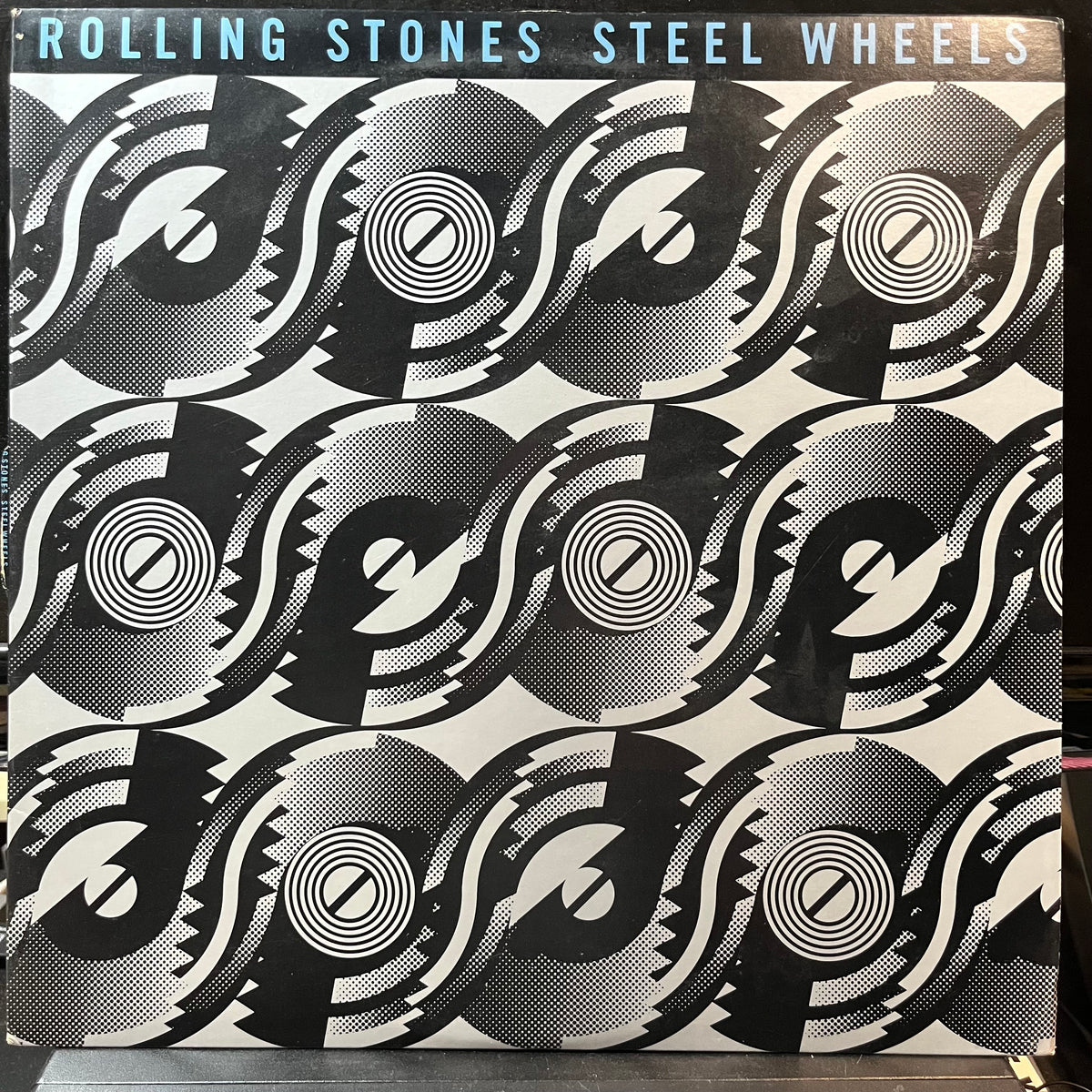 The Rolling Stones - Steel Wheels (VINYL LP ROLLING STONES OC 45333 1989) | Near Mint (NM or M-) Near Mint (NM) - ROCK/CLASSIC / USED *NEAR MINT*