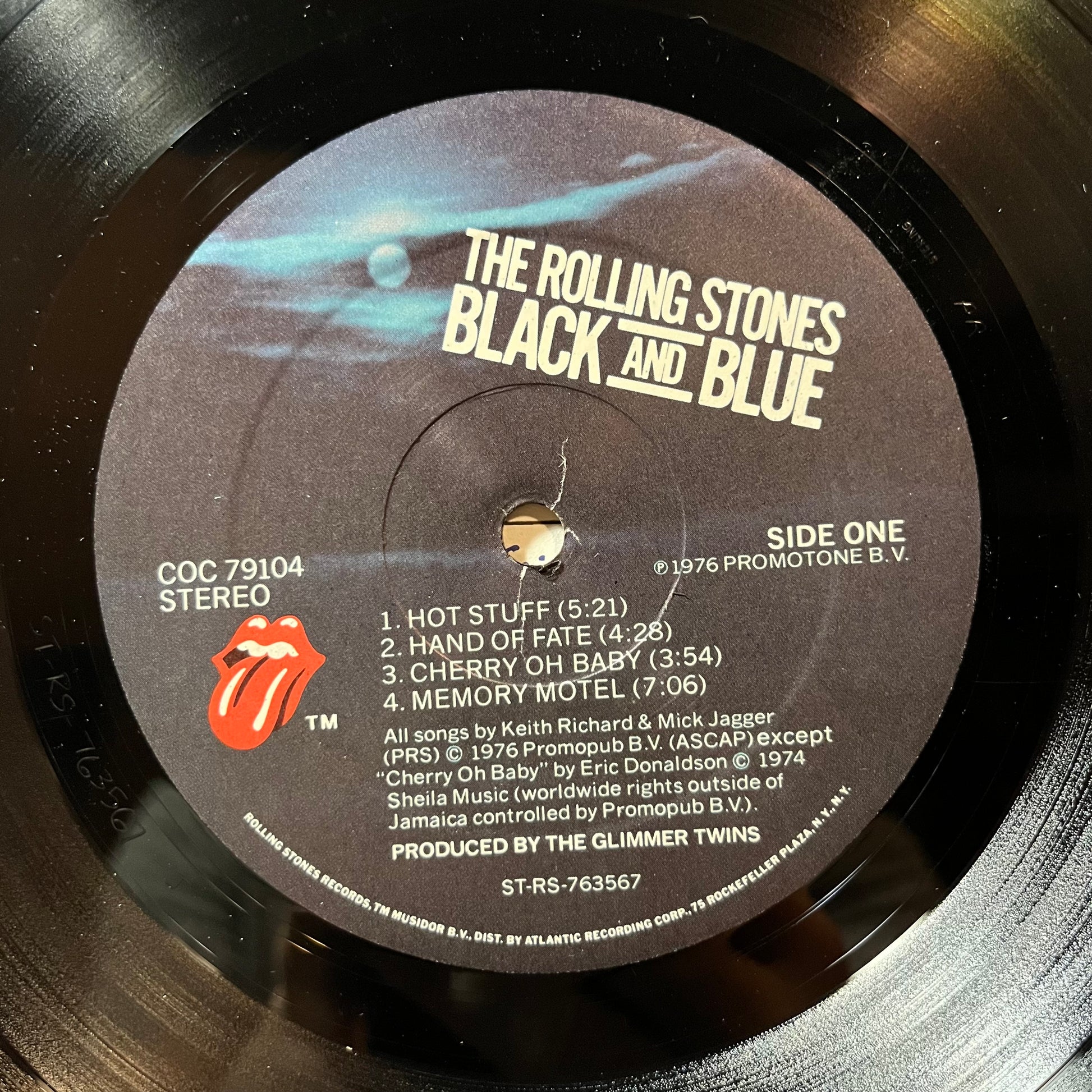 The Rolling Stones - Black And Blue (VINYL LP ROLLING STONES COC 79104 1976) | Near Mint (NM or M-) Excellent (EX) - ROCK/CLASSIC / USED *NEAR MINT*