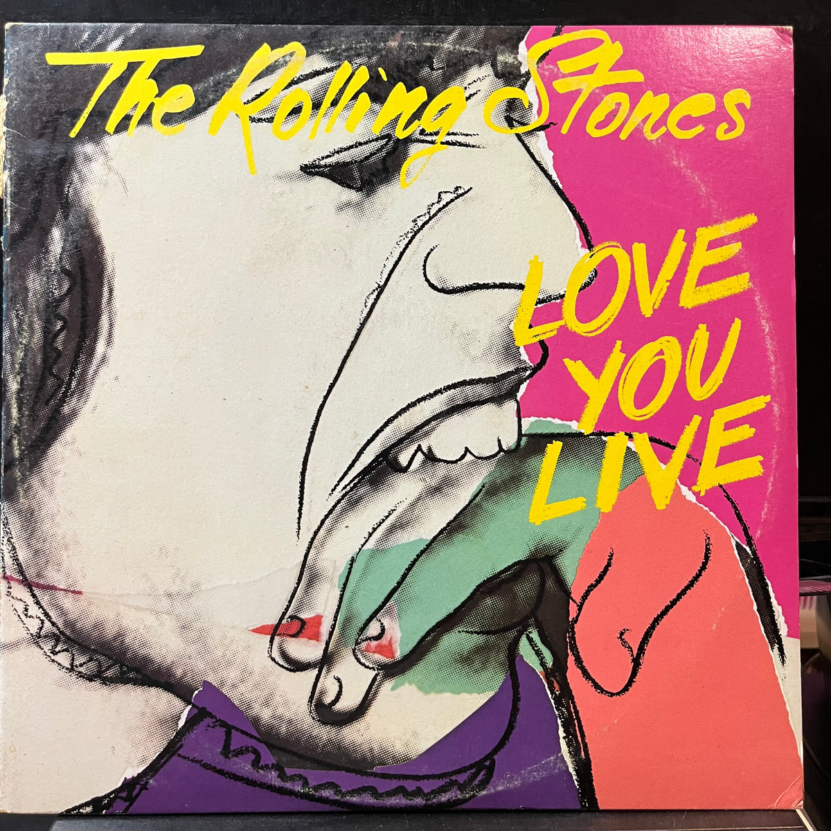 The Rolling Stones - Love You Live (VINYL 2xLP ROLLING STONES COC 2-9001 1977) | Near Mint (NM or M-) Very Good Plus (VG+) - ROCK/CLASSIC / USED *NEAR MINT*