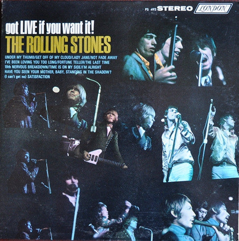 The Rolling Stones - Got Live If You Want It! (VINYL LP LONDON PS 493 1966) | Near Mint (NM or M-) Very Good Plus (VG+) - ROCK/CLASSIC / USED *NEAR MINT*