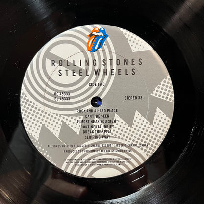 The Rolling Stones - Steel Wheels (VINYL LP ROLLING STONES OC 45333 1989) | Near Mint (NM or M-) Near Mint (NM) - ROCK/CLASSIC / USED *NEAR MINT*
