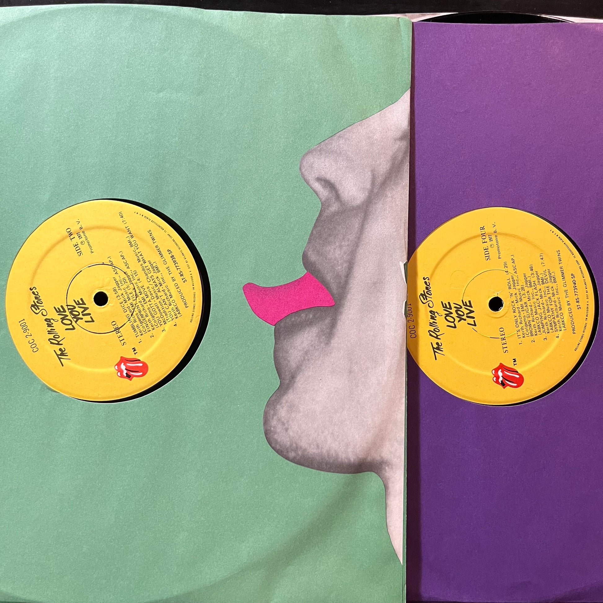 The Rolling Stones - Love You Live (VINYL 2xLP ROLLING STONES COC 2-9001 1977) | Near Mint (NM or M-) Very Good Plus (VG+) - ROCK/CLASSIC / USED *NEAR MINT*