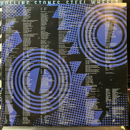 The Rolling Stones - Steel Wheels (VINYL LP ROLLING STONES OC 45333 1989) | Near Mint (NM or M-) Near Mint (NM) - ROCK/CLASSIC / USED *NEAR MINT*