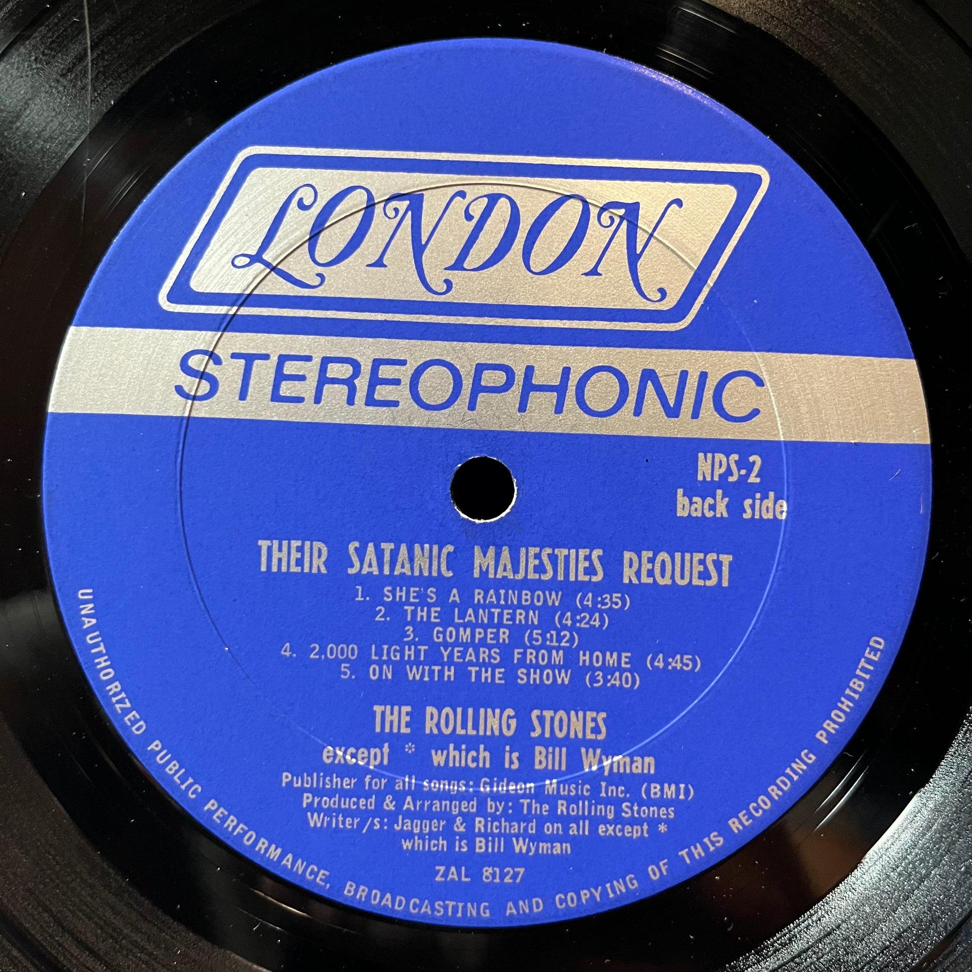 The Rolling Stones - Their Satanic Majesties Request (VINYL LP LONDON NPS-2 1967) | Very Good Plus Plus (VG++) Very Good Plus Plus (VG++) - ROCK/CLASSIC / USED *VERY GOOD++*