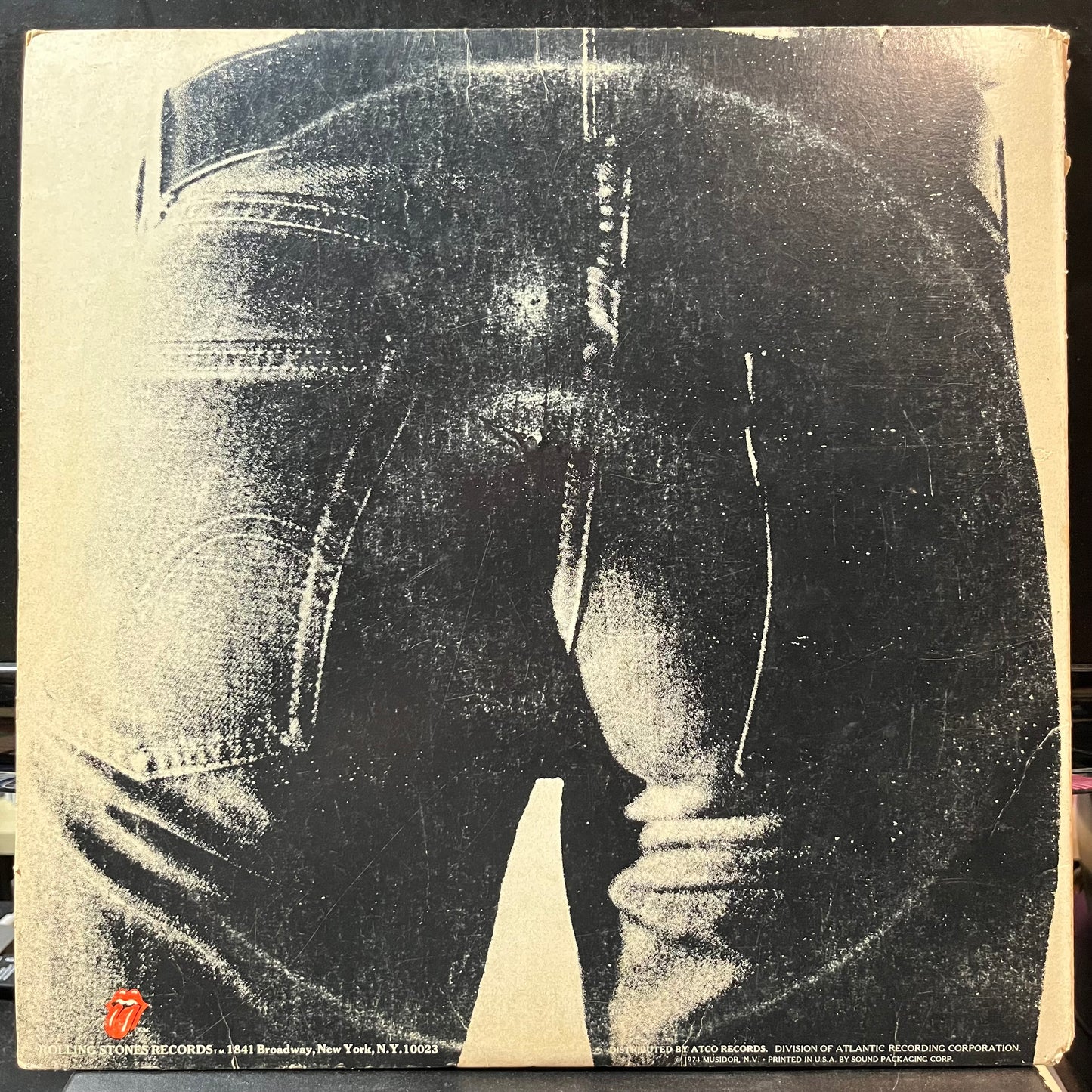 The Rolling Stones - Sticky Fingers (VINYL LP ROLLING STONES COC 59100 1971) | Very Good Plus (VG+) Very Good Plus (VG+) - ROCK/CLASSIC / USED *VERY GOOD+*
