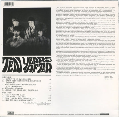 Ten Years After | Mint (M) Mint (M) - ROCK *COLOR*