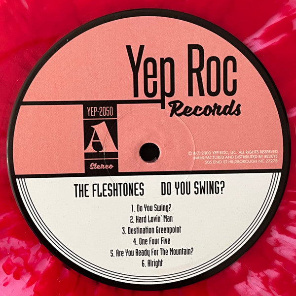 The Fleshtones - Do You Swing? | Mint (M) Mint (M) - ROCK *COLOR*
