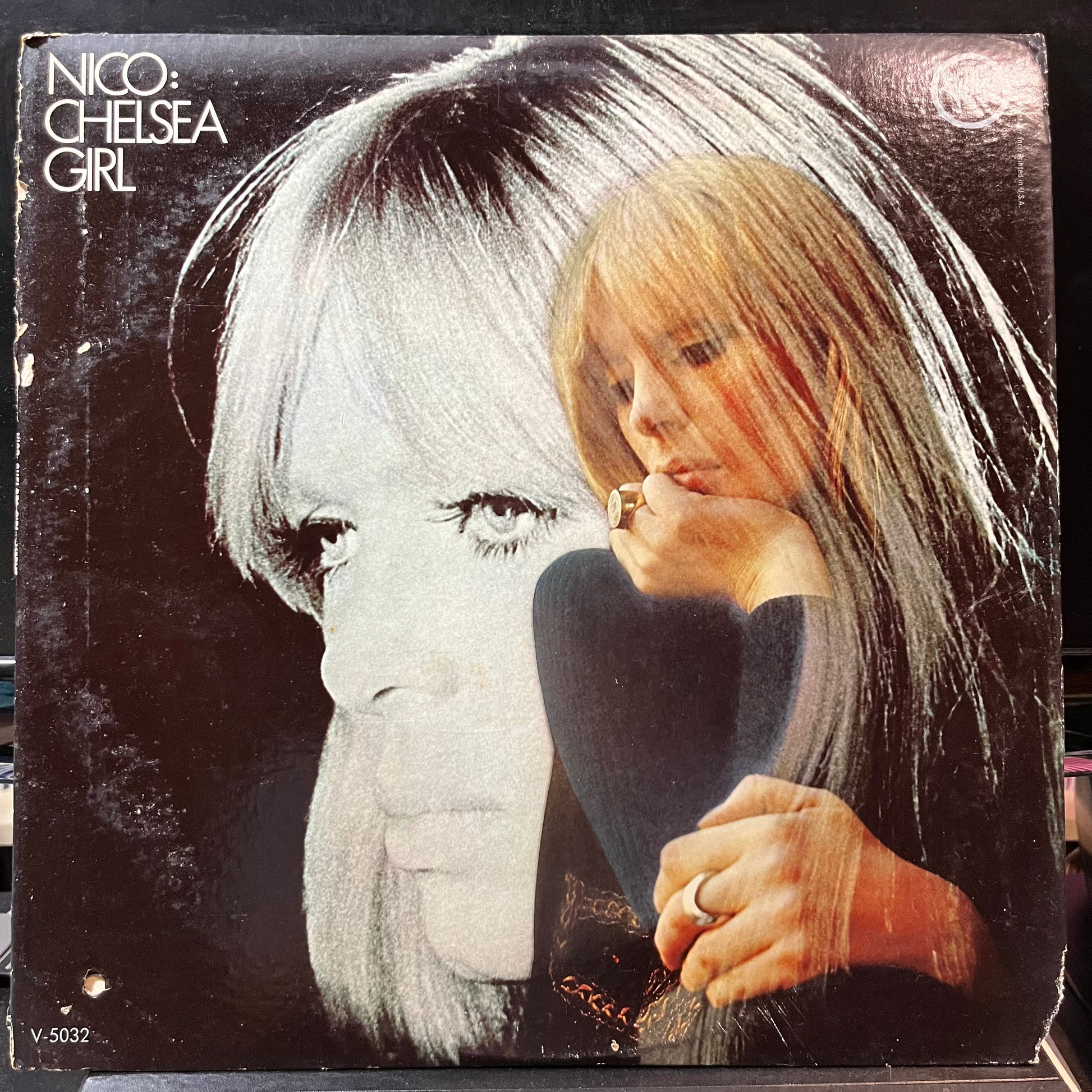 Nico - Chelsea Girl (VINYL LP VERVE V-5032 1967) | Near Mint- (NM-) Very Good (VG) - ROCK/FOLK / USED *NEAR MINT-*