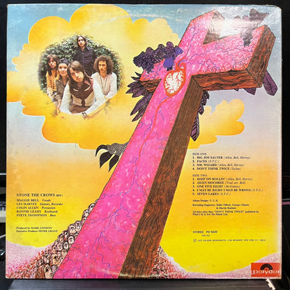 Stone The Crows - Teenage Licks (VINYL LP POLYDOR 2391 018) | USED Near Mint (NM or M-) Very Good Plus (VG+) - ROCK/FOLK / USED *NEAR MINT*