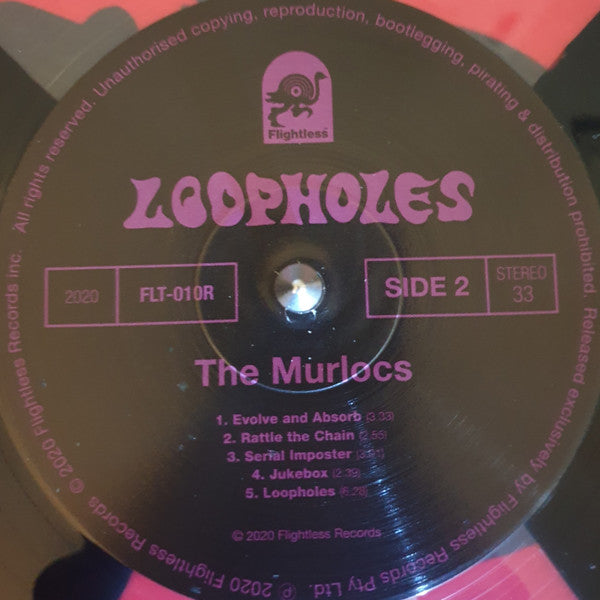The Murlocs - Loopholes (SPACE CADET COLOR VINYL LP) | USED - ROCK/GARAGE / USED *NEAR MINT*