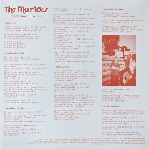 The Murlocs - Bittersweet Demons (ORANGE/WHITE SPLATTER VINYL LP) | USED - ROCK/GARAGE / USED *NEAR MINT*