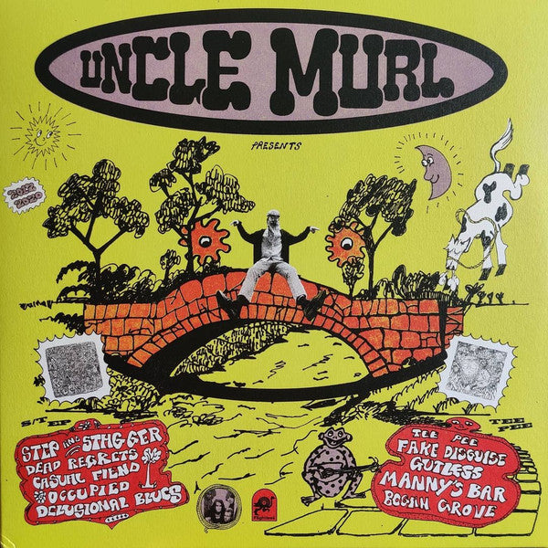 The Murlocs - Uncle Murl Presents: S/T EP & Tee Pee EP (PINWHEEL COLOR VINYL LP) | USED - ROCK/GARAGE / USED *NEAR MINT*