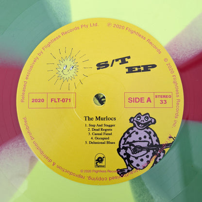 The Murlocs - Uncle Murl Presents: S/T EP & Tee Pee EP (PINWHEEL COLOR VINYL LP) | USED - ROCK/GARAGE / USED *NEAR MINT*