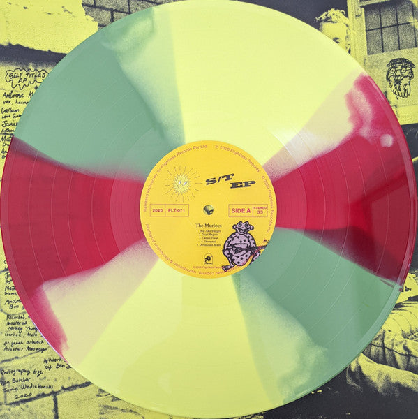 The Murlocs - Uncle Murl Presents: S/T EP & Tee Pee EP (PINWHEEL COLOR VINYL LP) | USED - ROCK/GARAGE / USED *NEAR MINT*