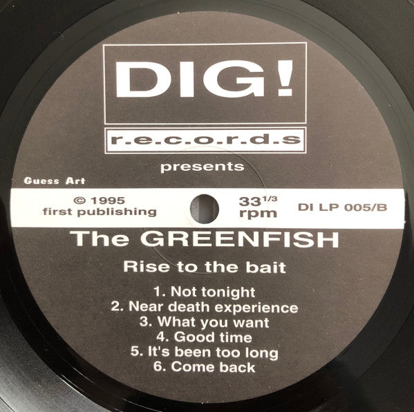 Greenfish - Rise To The Bait (VINYL LP) | Near Mint (NM or M-) Very Good Plus Plus (VG++) - ROCK/GARAGE / USED *NEAR MINT*