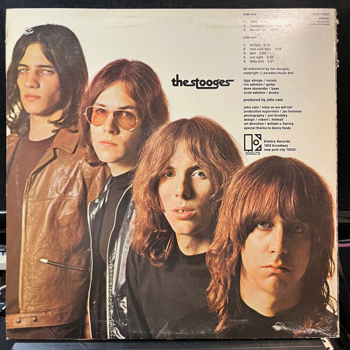 The Stooges - The Stooges (VINYL LP ELEKTRA EKS-74051 1969) | Near Mint (NM or M-) Very Good Plus (VG+) - ROCK/GARAGE / USED *NEAR MINT*