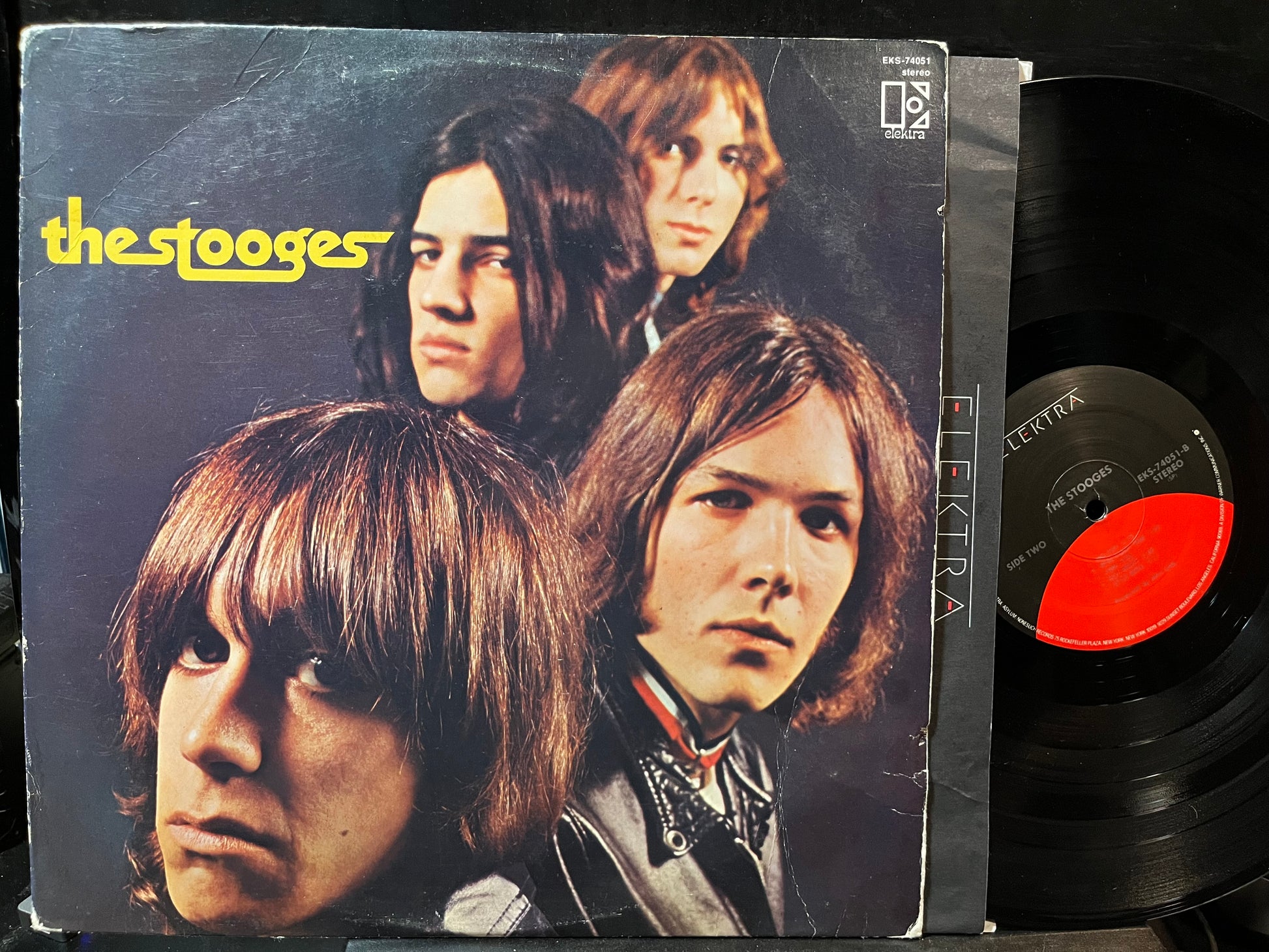 The Stooges - The Stooges (VINYL LP ELEKTRA EKS-74051) | Very Good Plus (VG+) Very Good Plus (VG+) - ROCK/GARAGE / USED *VERY GOOD+*