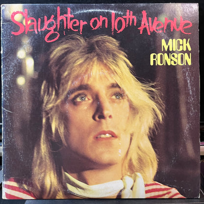 Mick Ronson - Slaughter On 10th Avenue (VINYL LP RCA VICTOR APL1-0353 1974) | Near Mint (NM or M-) Good Plus (G+) - ROCK/GLAM / USED *NEAR MINT*