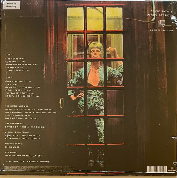 The Rise And Fall Of Ziggy Stardust And The Spiders From Mars (HALF SPEED) | Mint (M) Mint (M) - ROCK *SEALED*
