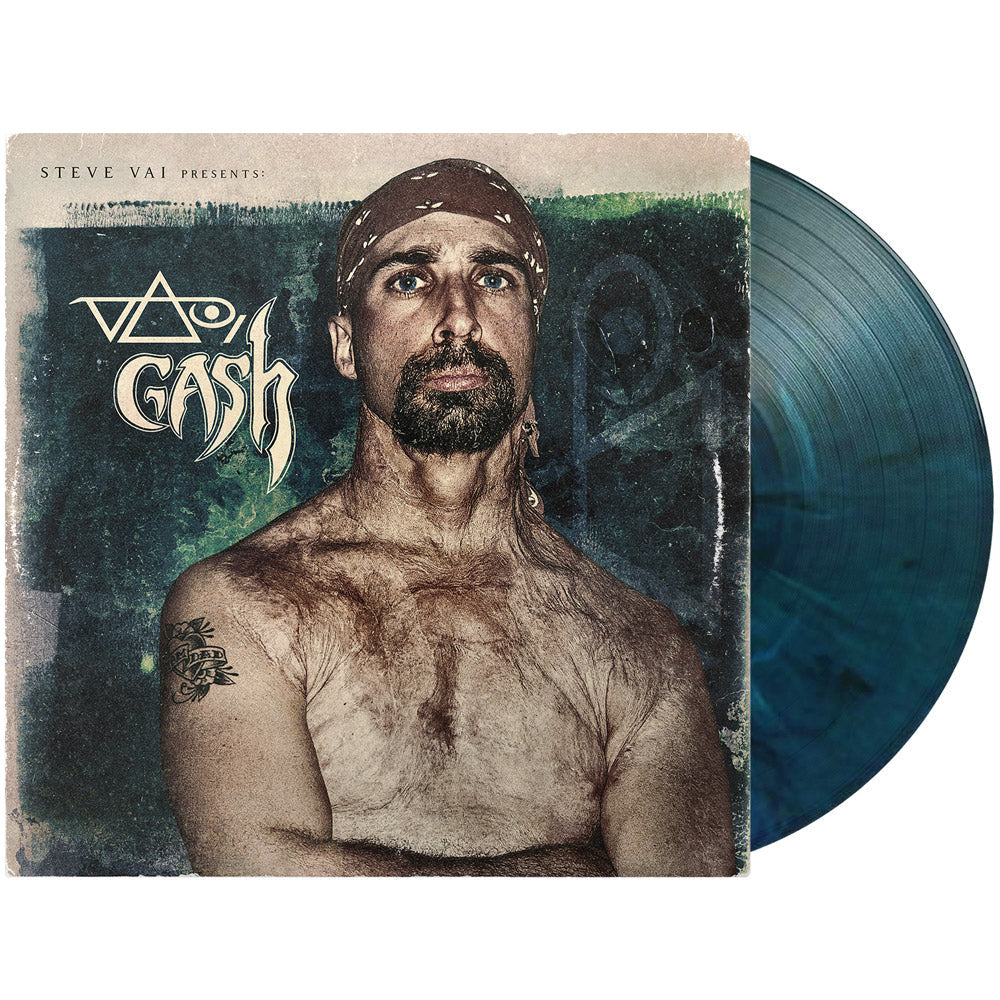 Steve Vai - Vai/Gash (LTD Blue Marble VINYL LP) | NEW - ROCK/HARD *NEW/COLOR*