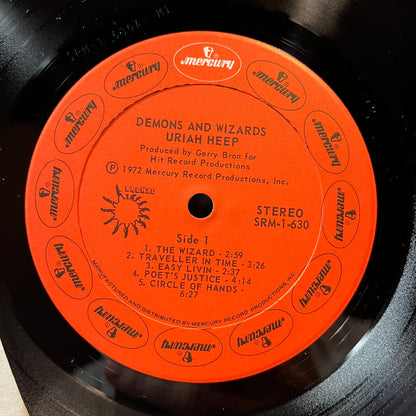 Uriah Heep - Demons And Wizards (VINYL LP BRONZE SRM 1 630 1972) | Near Mint (NM or M-) Very Good Plus Plus (VG++) - ROCK/HARD / USED *NEAR MINT*