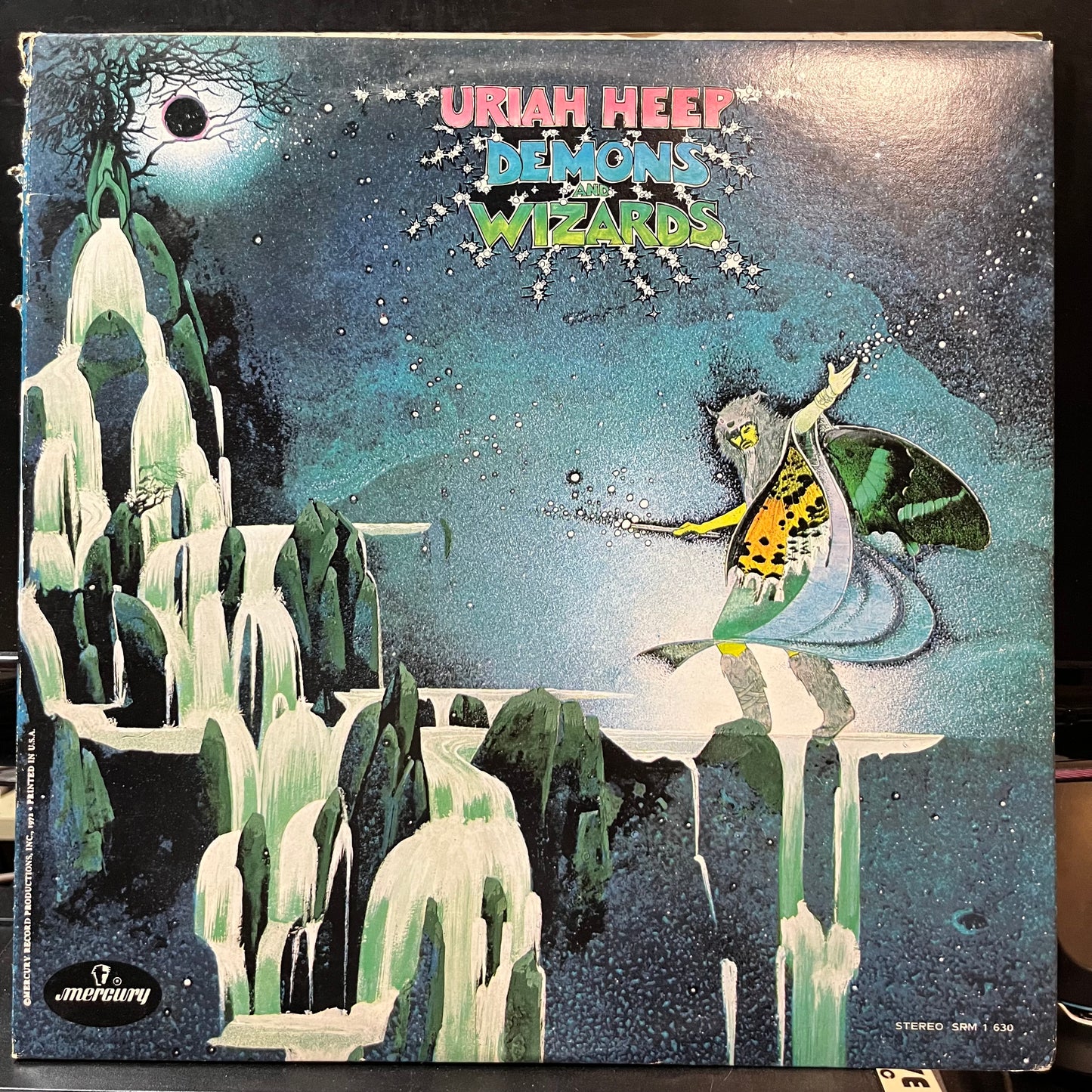 Uriah Heep - Demons And Wizards (VINYL LP BRONZE SRM 1 630 1972) | Near Mint (NM or M-) Very Good Plus Plus (VG++) - ROCK/HARD / USED *NEAR MINT*
