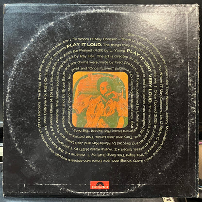 The Tony Williams Lifetime - (Turn It Over)(VINYL LP POLYDOR 24-4021 1970) | Near Mint (NM or M-) Very Good (VG) - ROCK/JAZZ / USED *NEAR MINT*