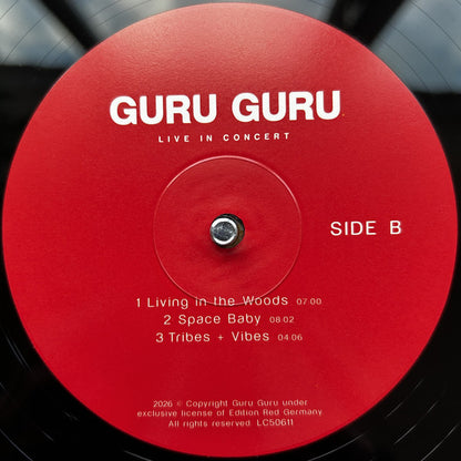 Guru Guru - Live In Concert (VINYL 2xLP) | NEW - ROCK/KRAUTROCK *SEALED*