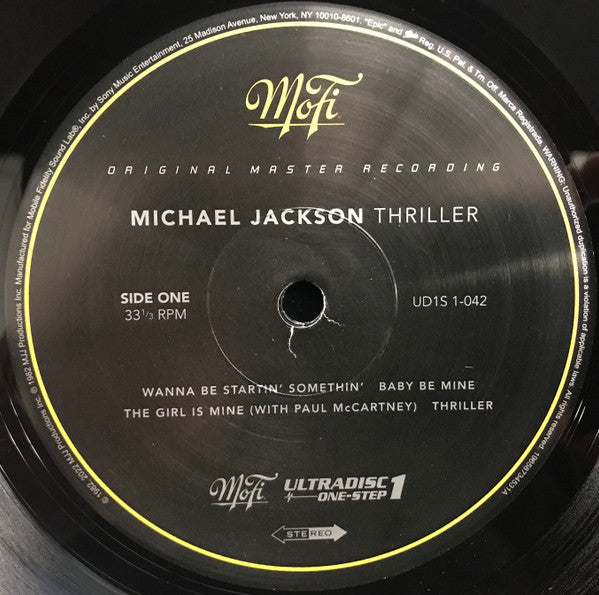 Michael Jackson - Thriller | Mint (M) Mint (M) - POP *MF*