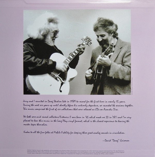 Jerry Garcia - Jerry Garcia / David Grisman | Mint (M) Mint (M) - ROCK *SEALED/MFSL*