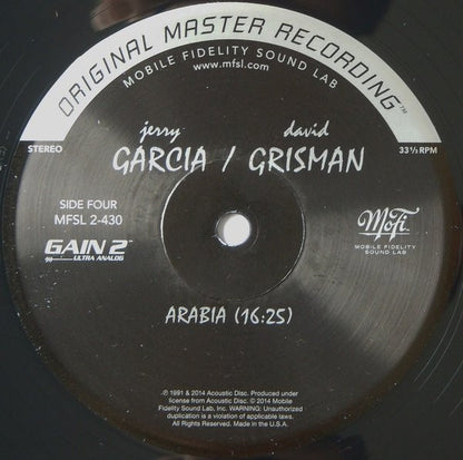 Jerry Garcia - Jerry Garcia / David Grisman | Mint (M) Mint (M) - ROCK *SEALED/MFSL*