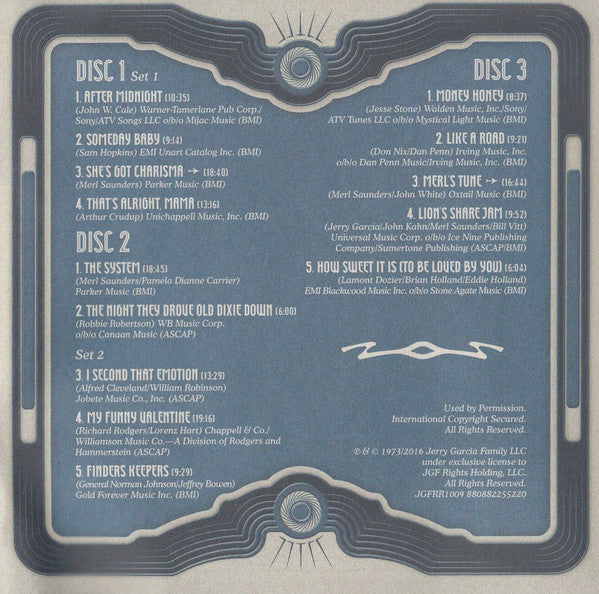 GarciaLive Volume Six (July 5th 1973, Lion's Share) (CD) | Mint (M) Mint (M) - ROCK *NEW/CD*