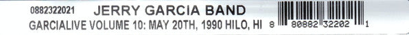 GarciaLive Volume 10 (May 20th, 1990 Hilo Civic Auditorium)(CD) | Mint (M) - ROCK *NEW/CD*