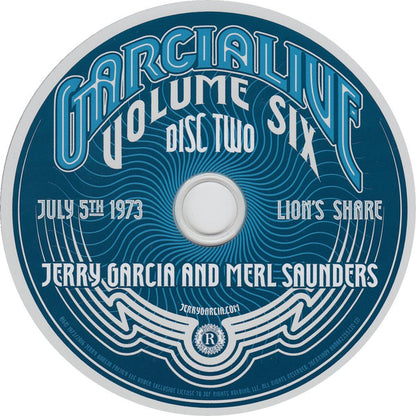 GarciaLive Volume Six (July 5th 1973, Lion's Share) (CD) | Mint (M) Mint (M) - ROCK *NEW/CD*