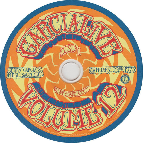 GarciaLive Volume 12 (January 23rd, 1973 The Boarding House) (CD) | Mint (M) Mint (M) - ROCK *NEW/CD*