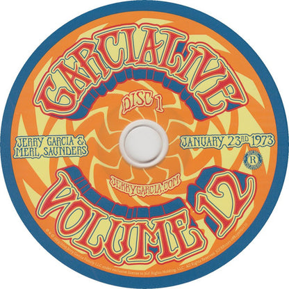 GarciaLive Volume 12 (January 23rd, 1973 The Boarding House) (CD) | Mint (M) Mint (M) - ROCK *NEW/CD*