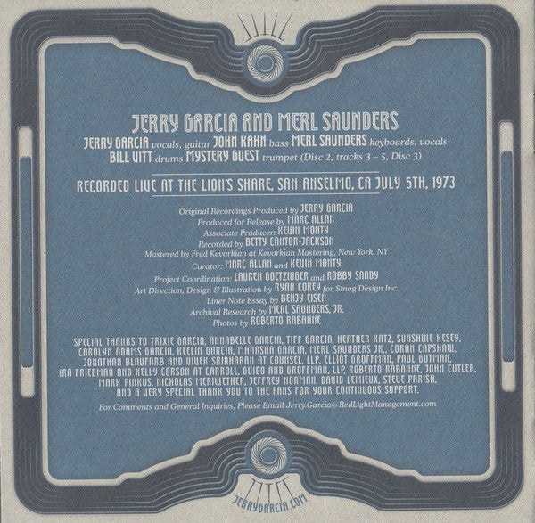 GarciaLive Volume Six (July 5th 1973, Lion's Share) (CD) | Mint (M) Mint (M) - ROCK *NEW/CD*
