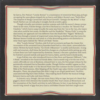 GarciaLive Volume 12 (January 23rd, 1973 The Boarding House) (CD) | Mint (M) Mint (M) - ROCK *NEW/CD*