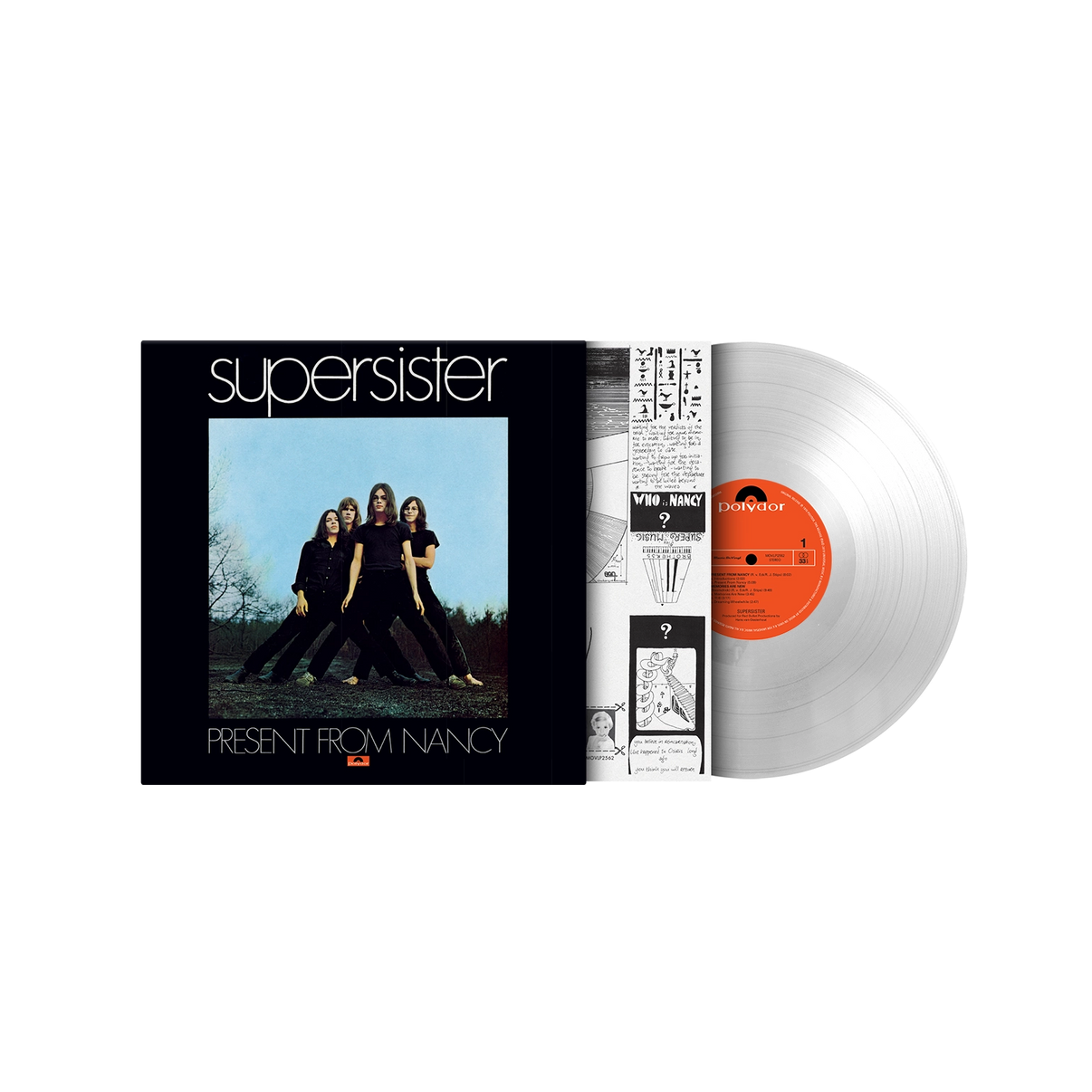 Present From Nancy (MOV | CRYSTAL CLEAR VINYL) | Mint (M) Mint (M) - ROCK *NEW/CLEAR*