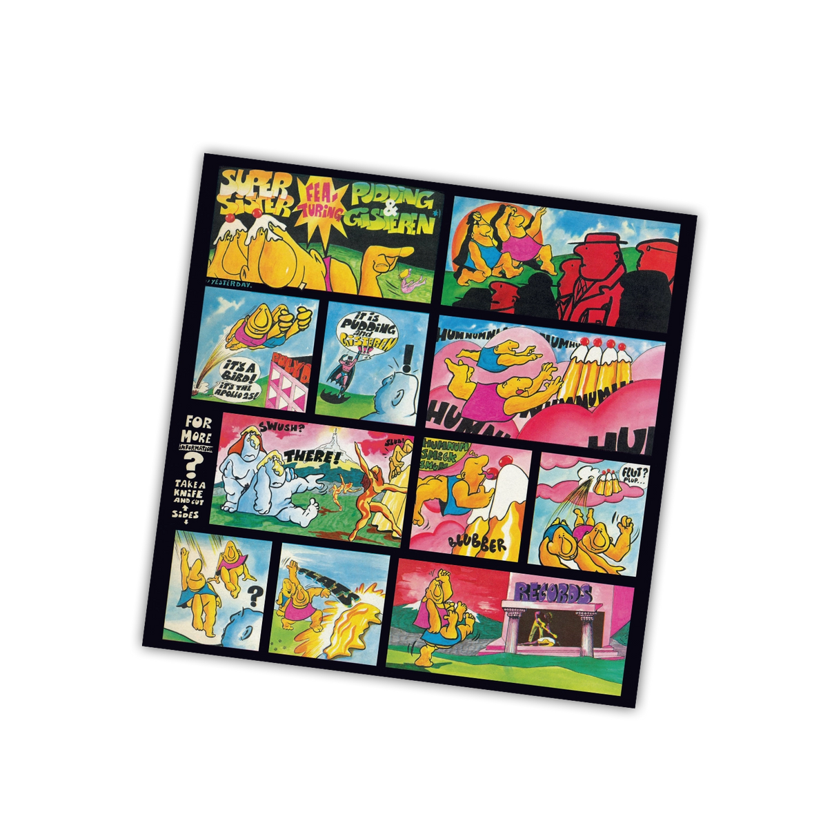 Pudding And Gisteren (MOV | PRE-ORDER: 03/07/2025 / CRYSTAL CLEAR VINYL) | Mint (M) Mint (M) - ROCK *NEW/CLEAR*